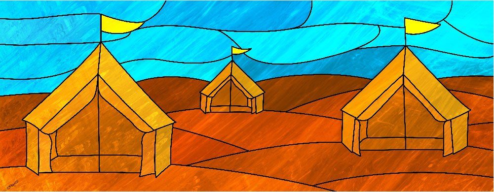 איור ויטראז' - 12 השבטים - שבט גד