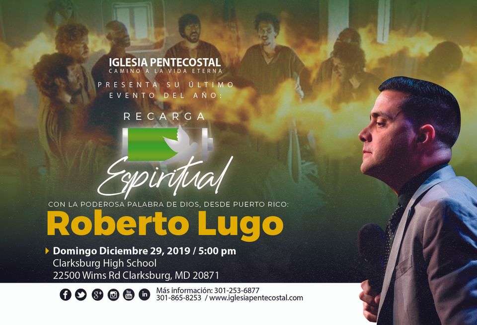 Recarga Espiritual Evangelista Roberto Lugo