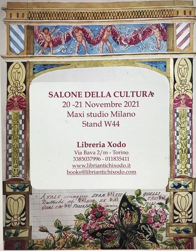 catalogo di libri antichi  e rari