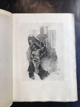 Pagina di libro con illustrazione