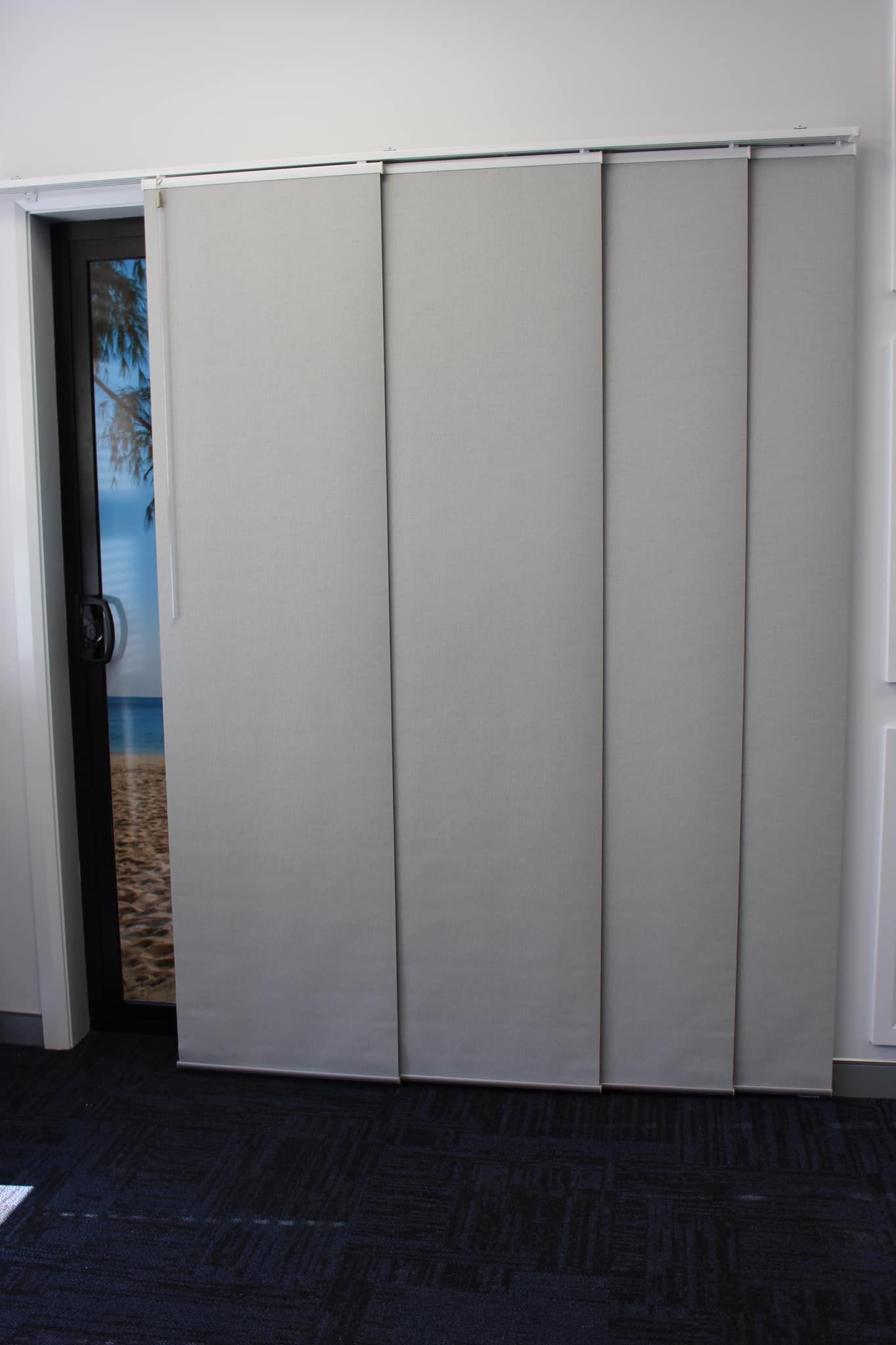 Panel Glides On The Window — Maxview Blinds and Shutters in Beresfield, NSW