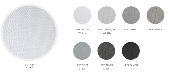 A Different Fabric Option on Mist — Maxview Blinds and Shutters in Beresfield, NSW