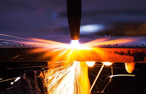 Flame Cutting | Springfield, MO | Falcon Steel