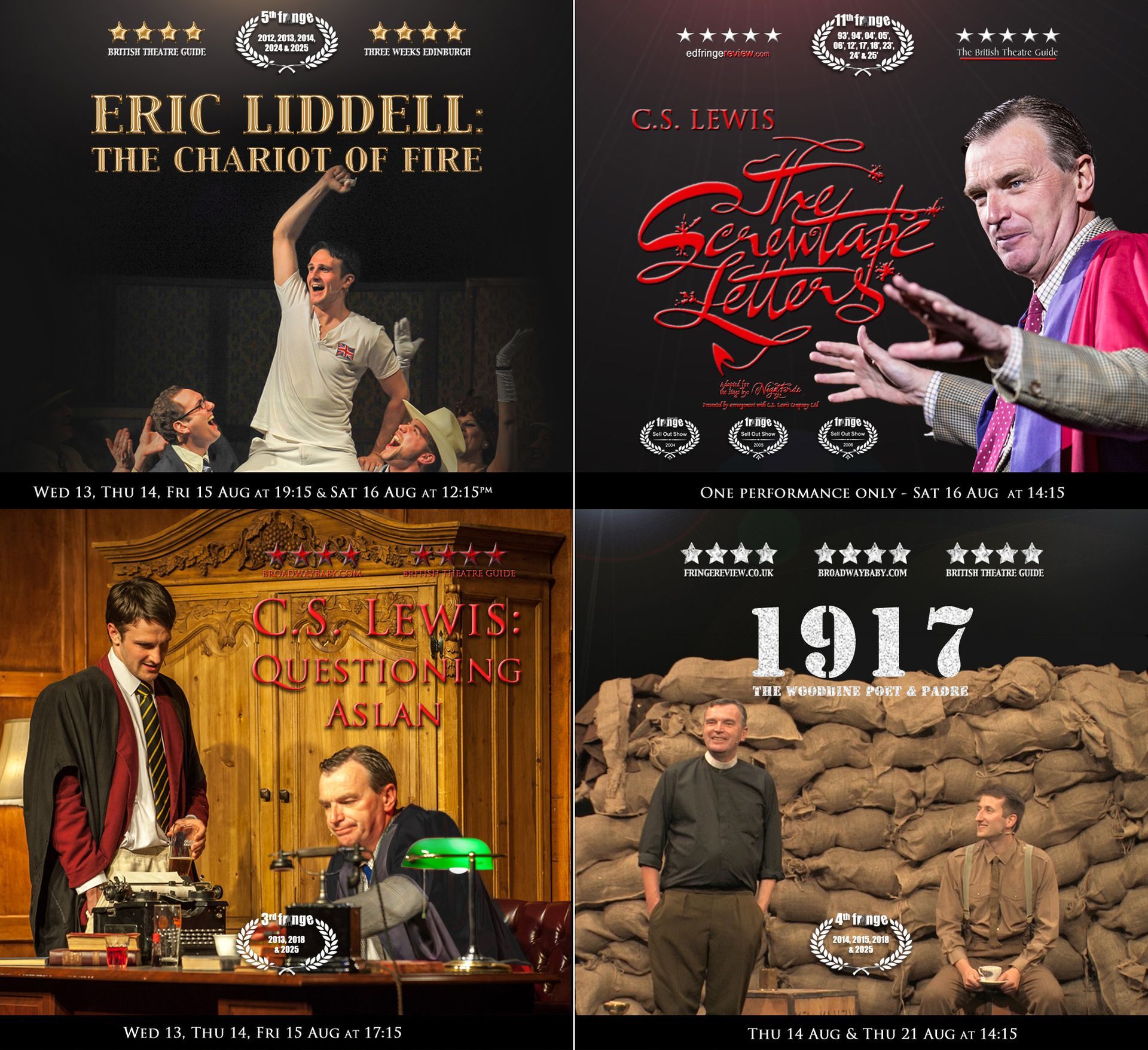 Searchlight's 2025 Fringe Shows