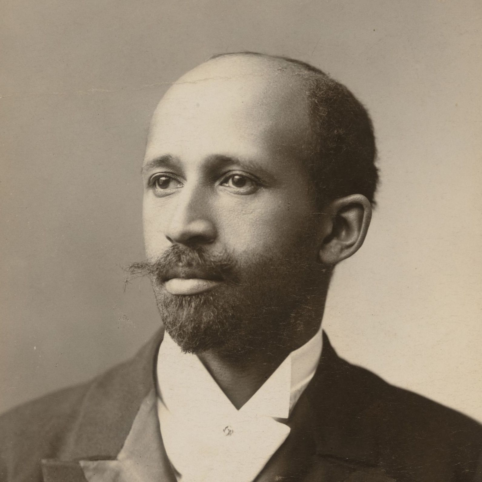 Black and white photograph of NAACP Founder W.E.B. Du Bois.