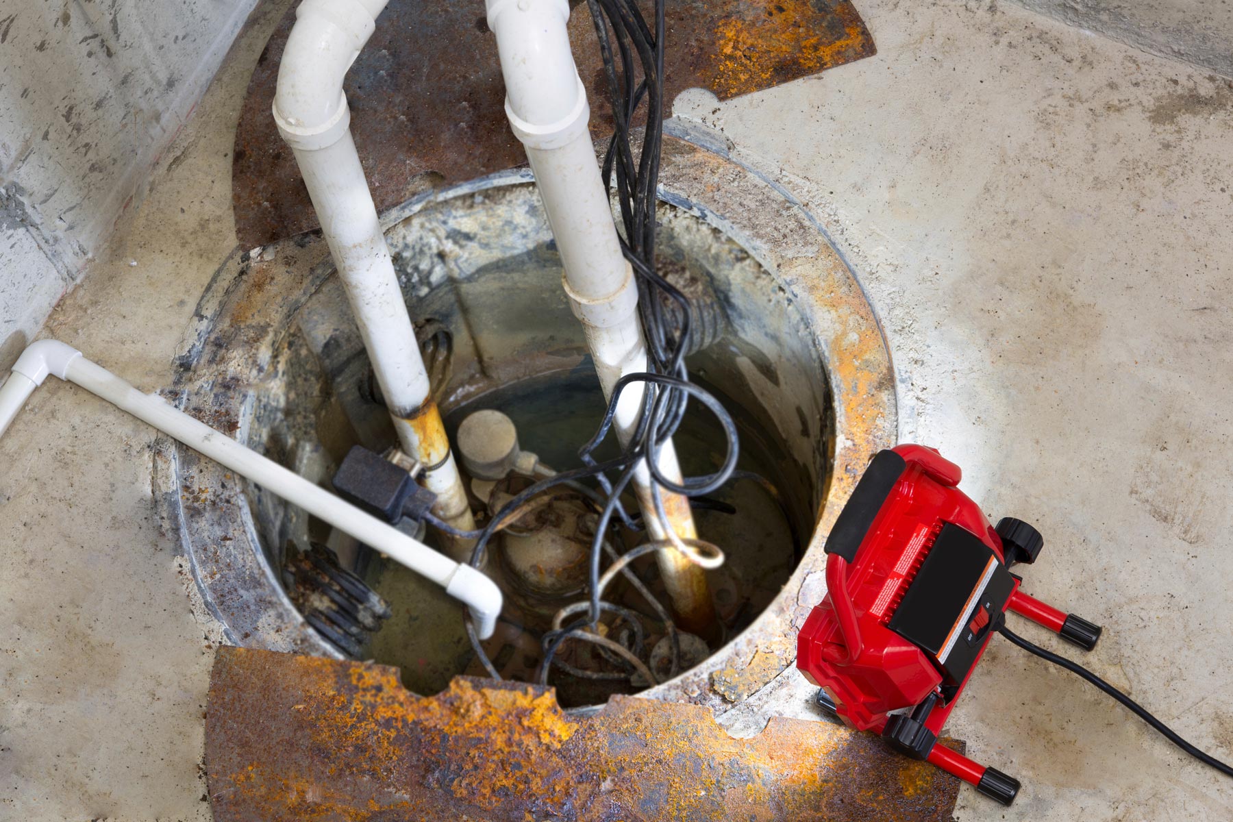 Sump Pump Repair — Columbus, OH — A-Plumbing