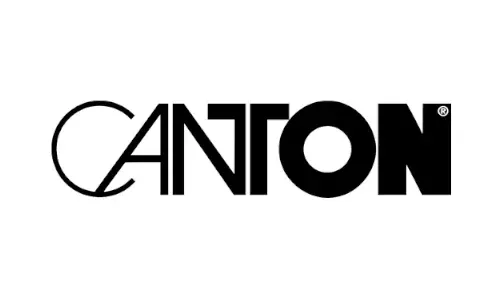 Schwarzes CANTON-Logo auf wei&szlig;em Hintergrund
