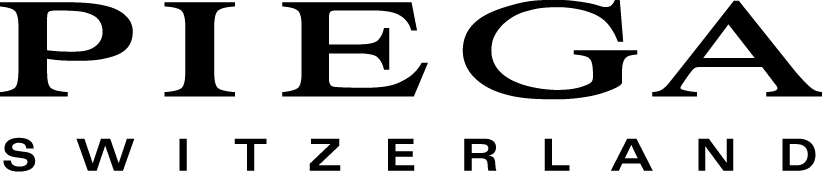 PIEGA Schweiz-Logo in schwarzer Schrift auf wei&szlig;em Hintergrund