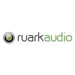 Ruark Audio-Logo mit gr&uuml;nem Kreissymbol und schwarzgrauem Text auf wei&szlig;em Hintergrund