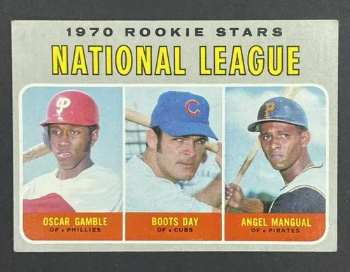 A 1970 rookie stars national league baseball card