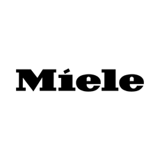 The Miele brand logo in black text on a white background.