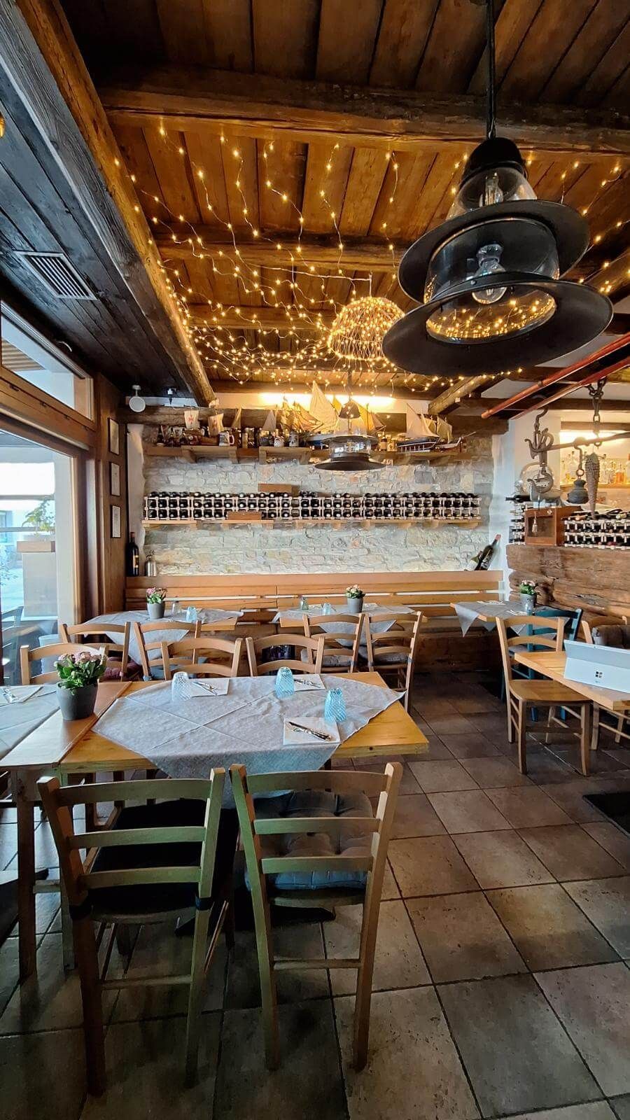 interno ristorante bellagrado da cesare di grado