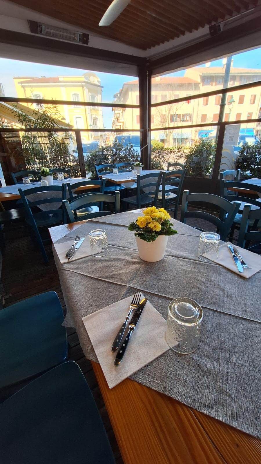 interno ristorante bellagrado da cesare di grado