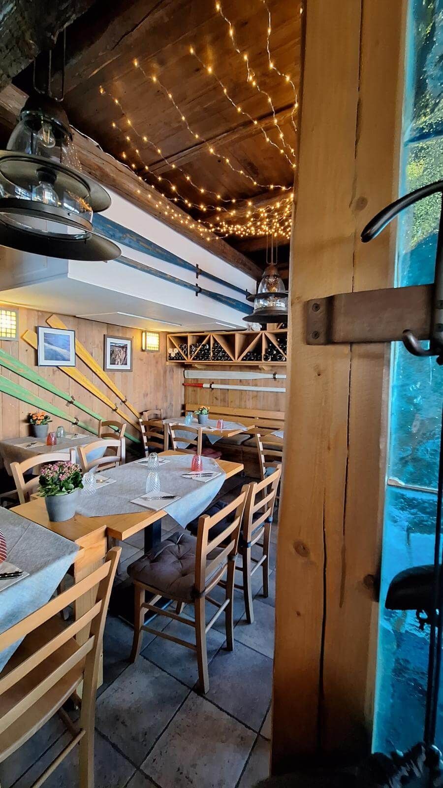 interno ristorante bellagrado da cesare di grado