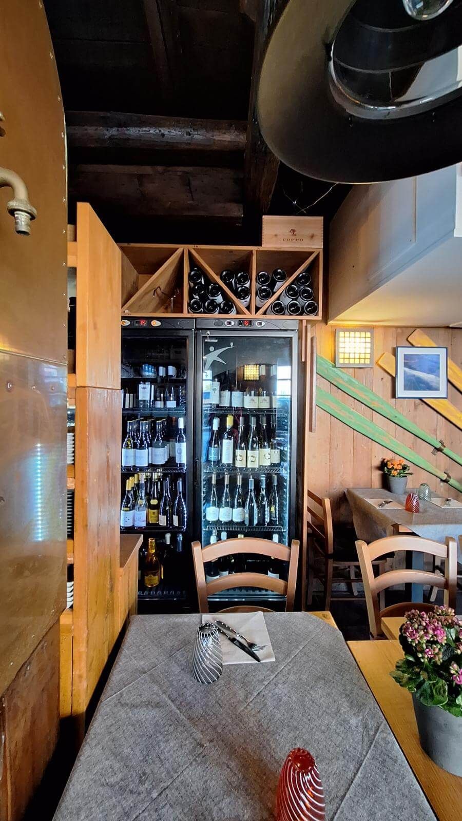 interno ristorante bellagrado da cesare di grado