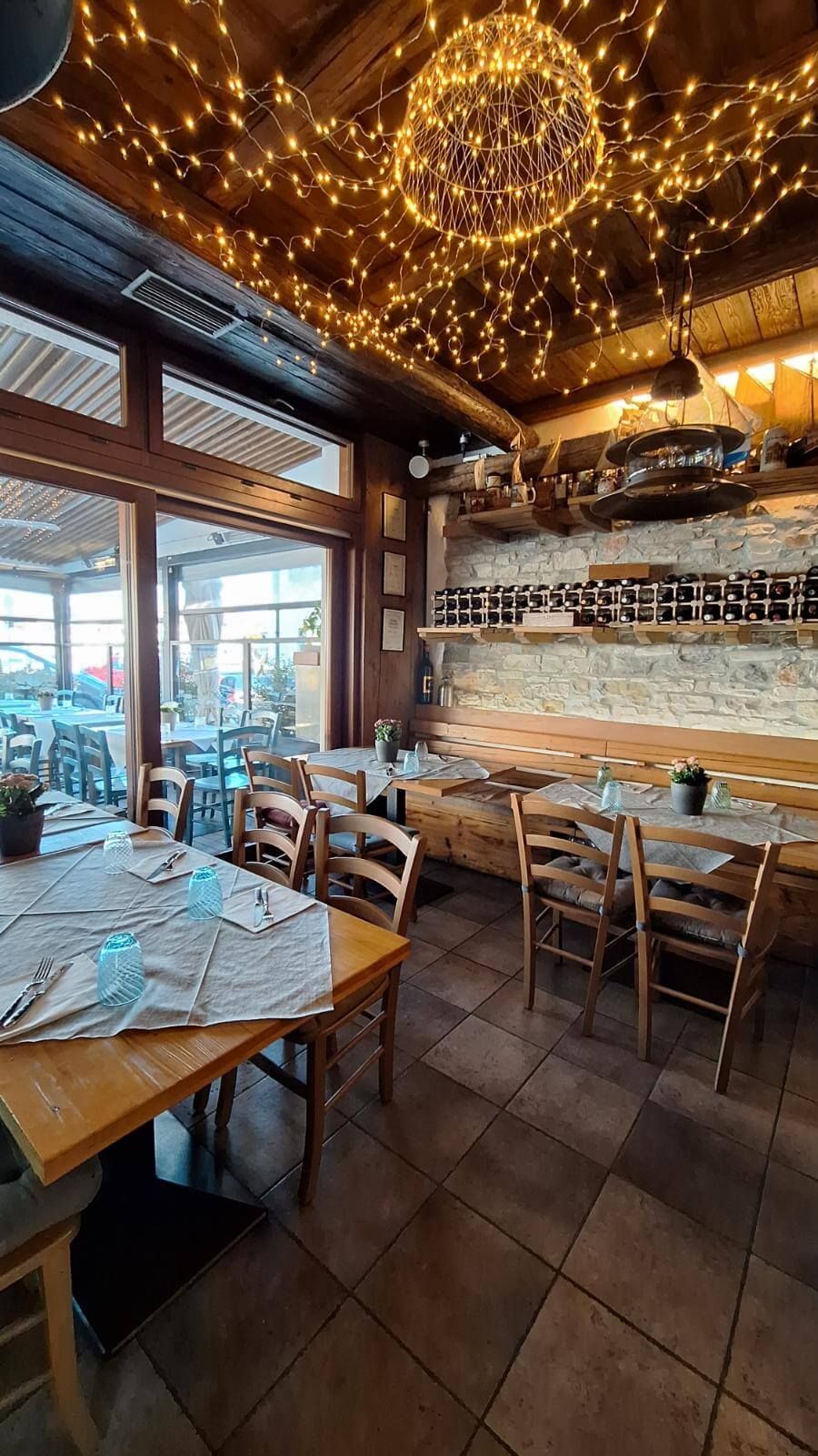 interno ristorante bellagrado da cesare di grado