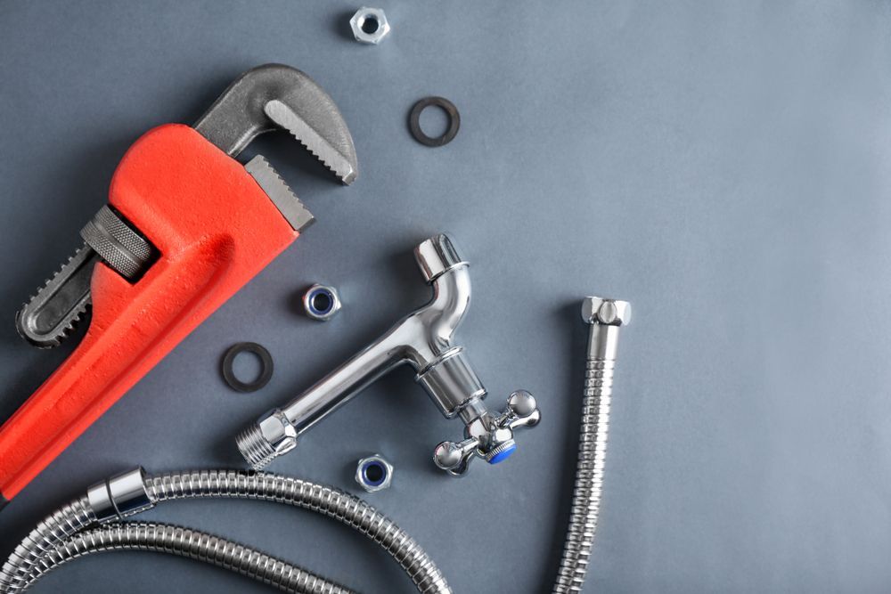 Red Pipe Wrench — One Flush Plumbing Service In Helensvale, QLD