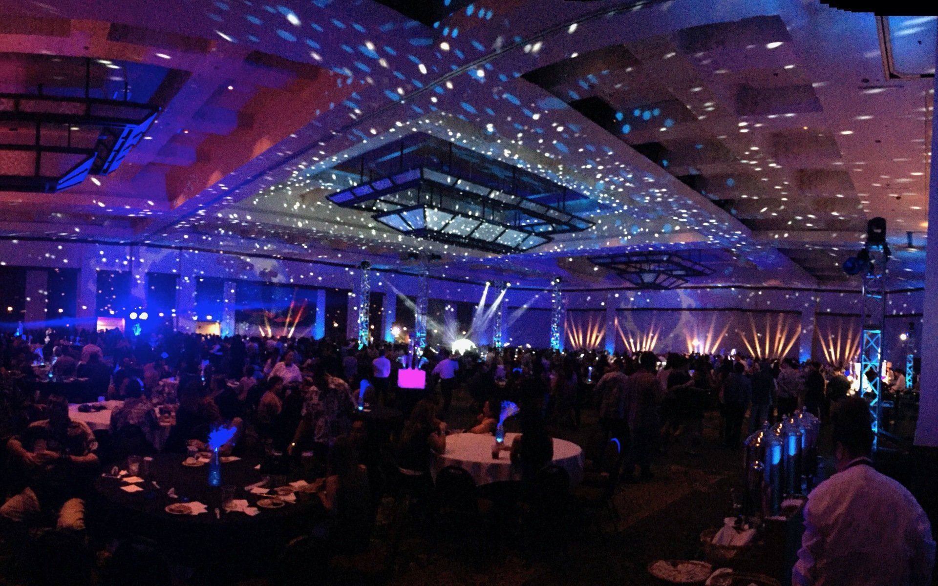 Corporate events lighting