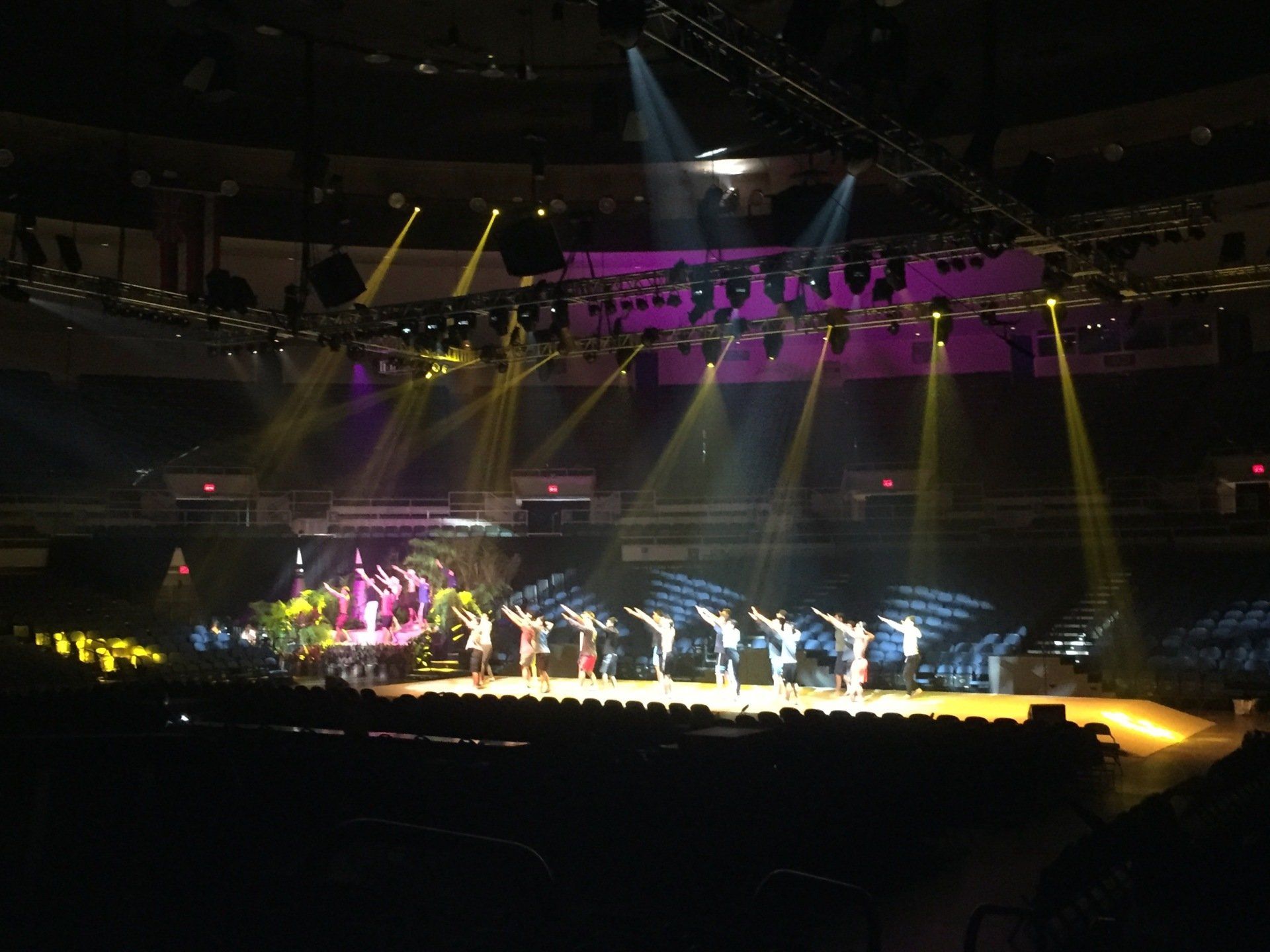 Broadcast events lighting