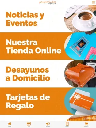 Ventajas de la APP de Pastelería Díaz