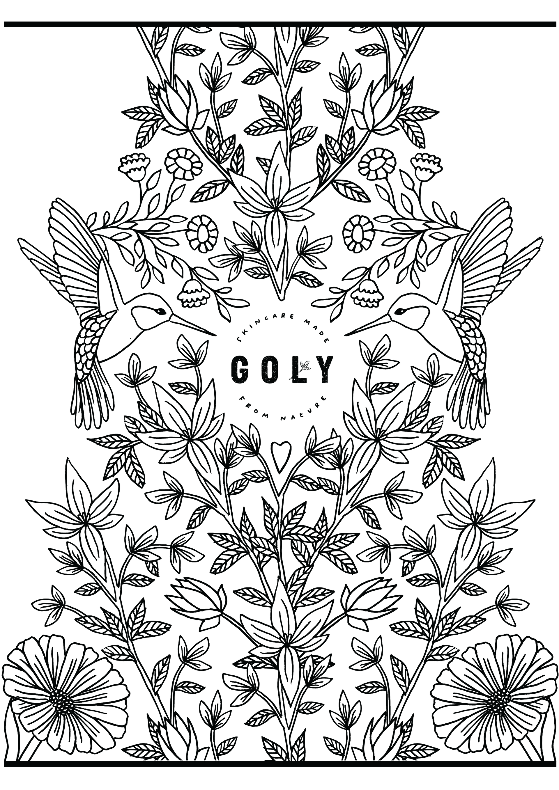 Intricate floral pattern with