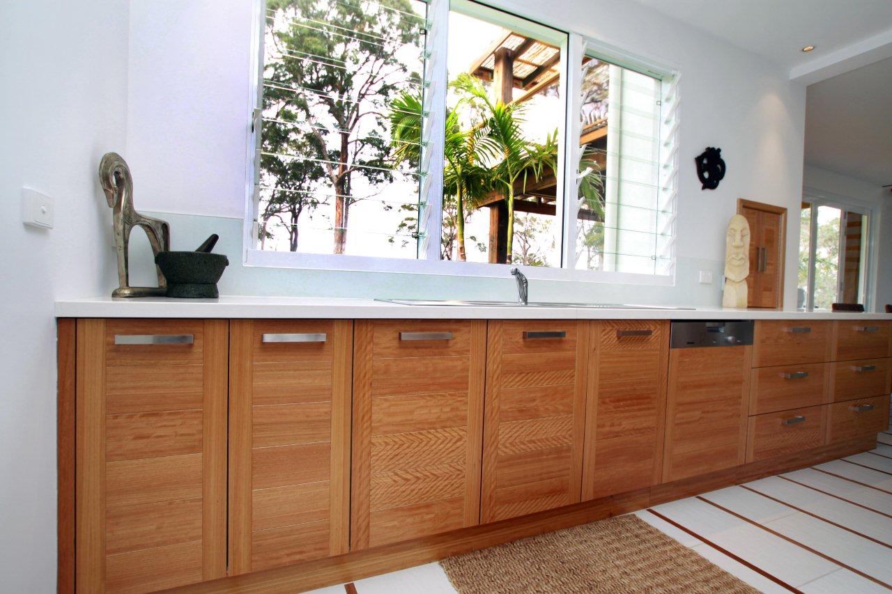 timber kitchen