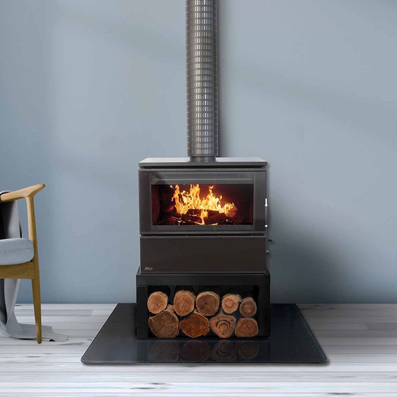 HeatCharm C600 Console Tabletop Series 8 Freestanding Wood Heater
