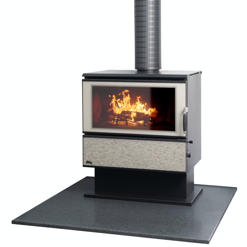 HeatCharm C600 Pedestal Series 8 Pedestal Wood Heater