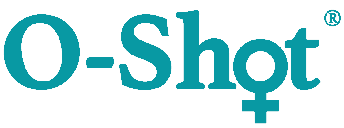 The o-shot logo is blue and white on a white background.