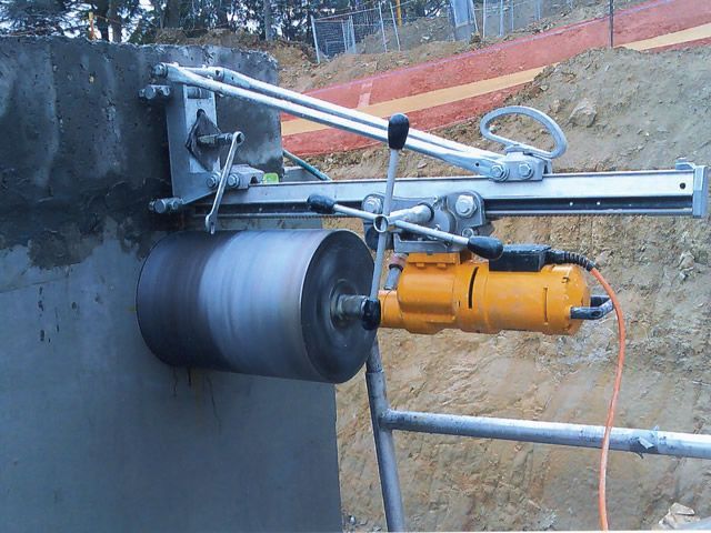 core drilling