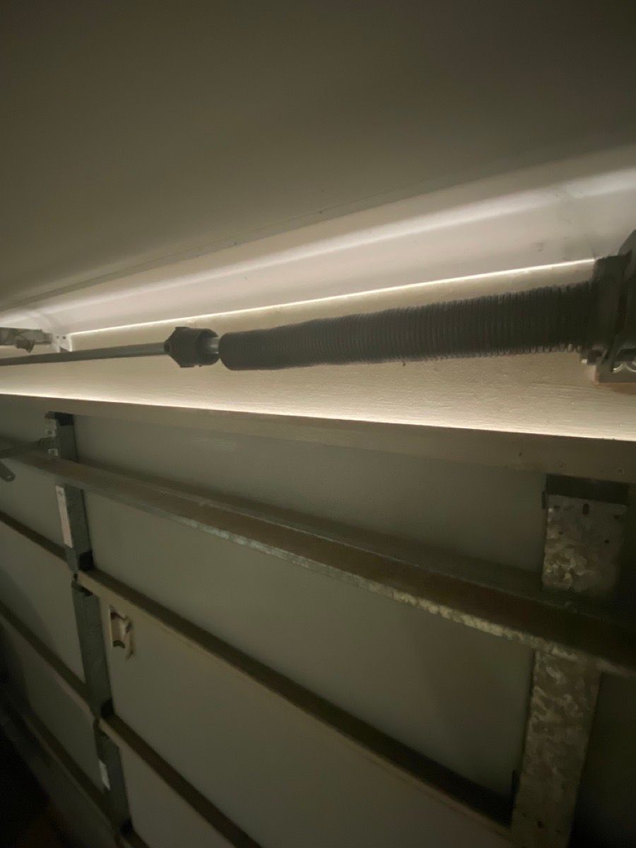 Borken panel door springs