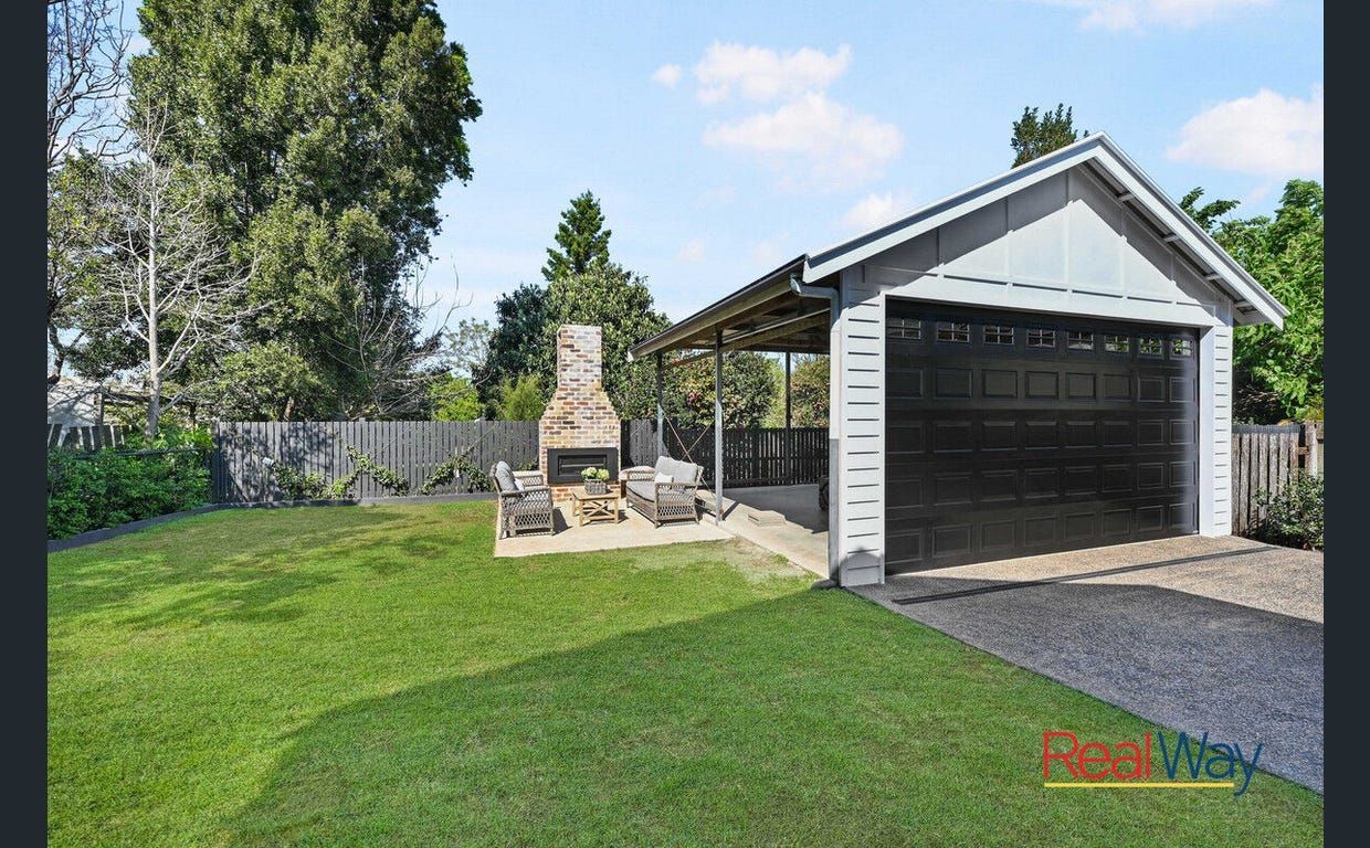 Black sectional / panel door in North Toowoomba