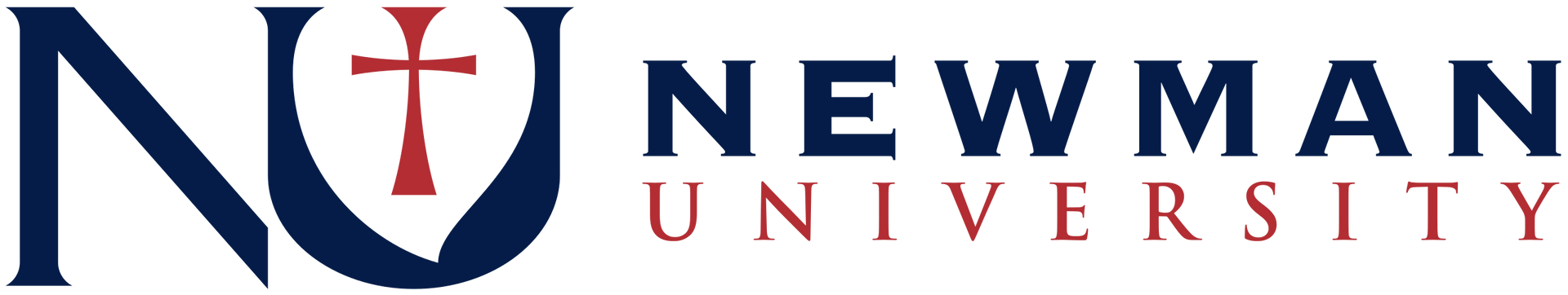 UCO logo: Navy blue and gold letter mark with