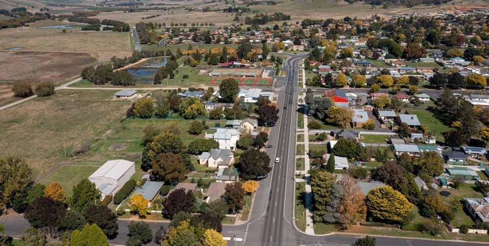 Aerial View Of Branxton — Gardeners In Branxton, NSW