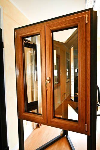 finestra in legno