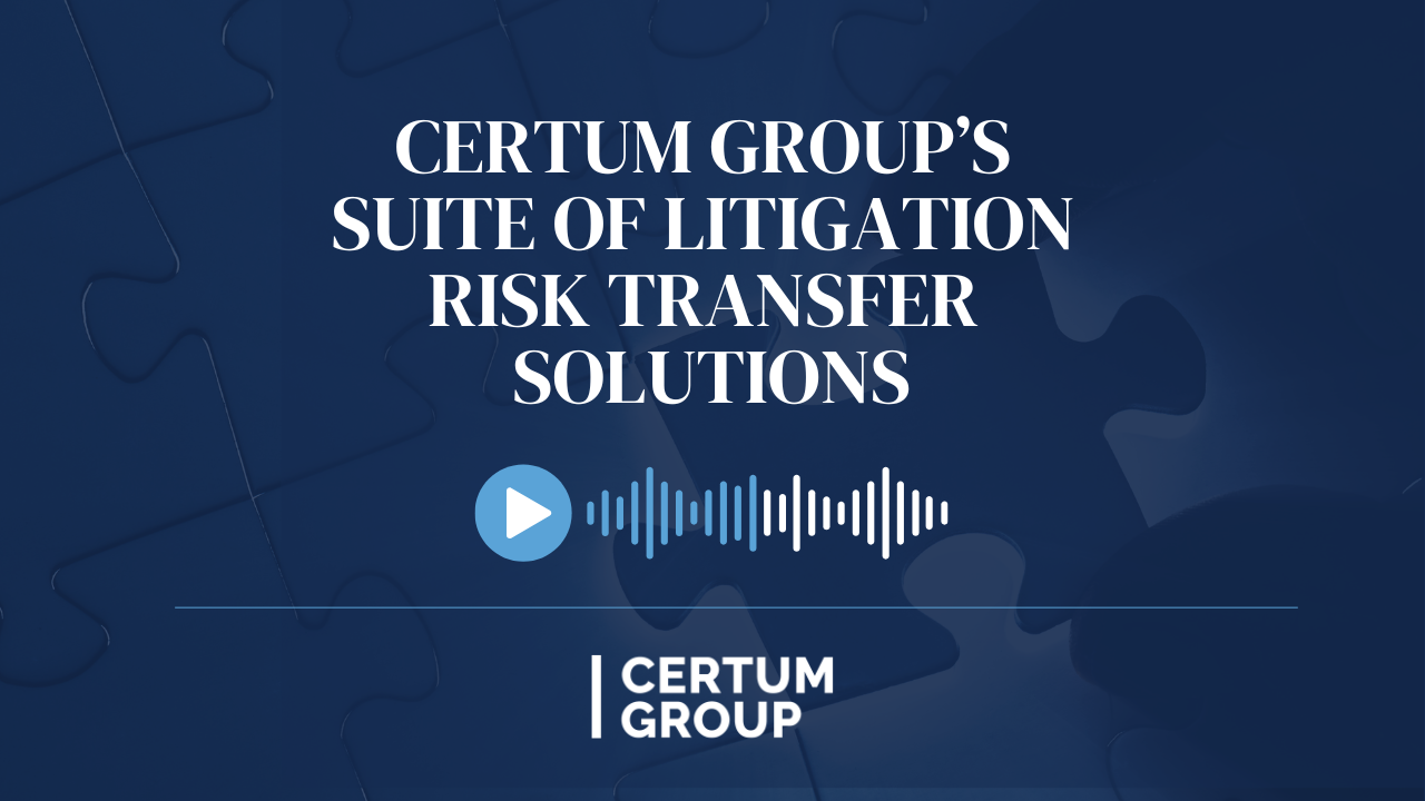 What is Certum Group's 2023 Litigation Risk Survey about