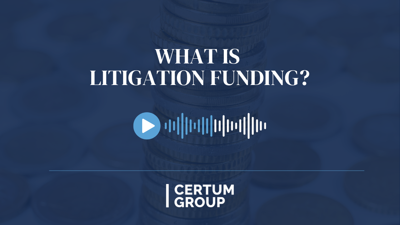 What is Litigation Funding?