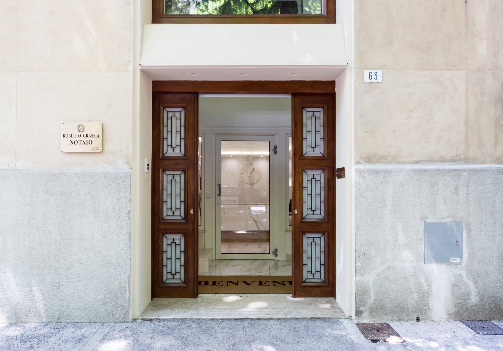 ingresso allo studio