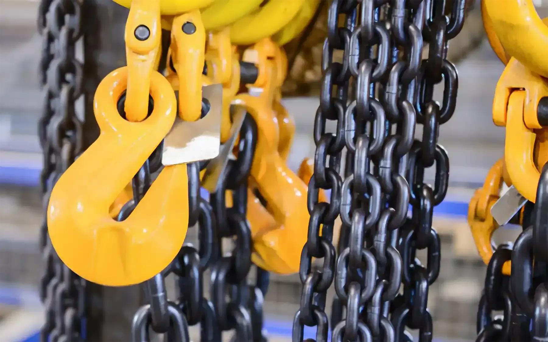 Chain and Web Slings for crane hoists