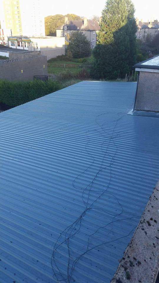 after roofing
