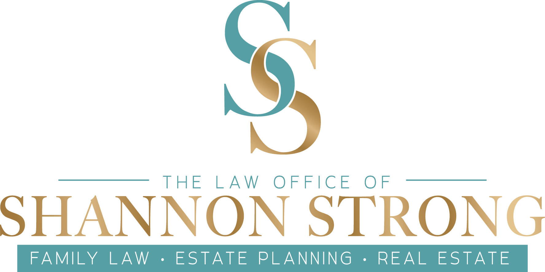 The law office of shannon strong family law estate planning real estate logo