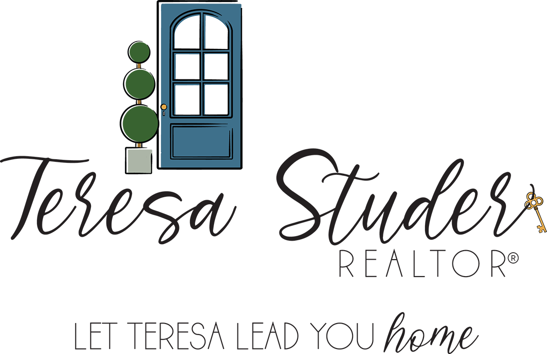 It is a logo for a real estate agent called teresa studer.