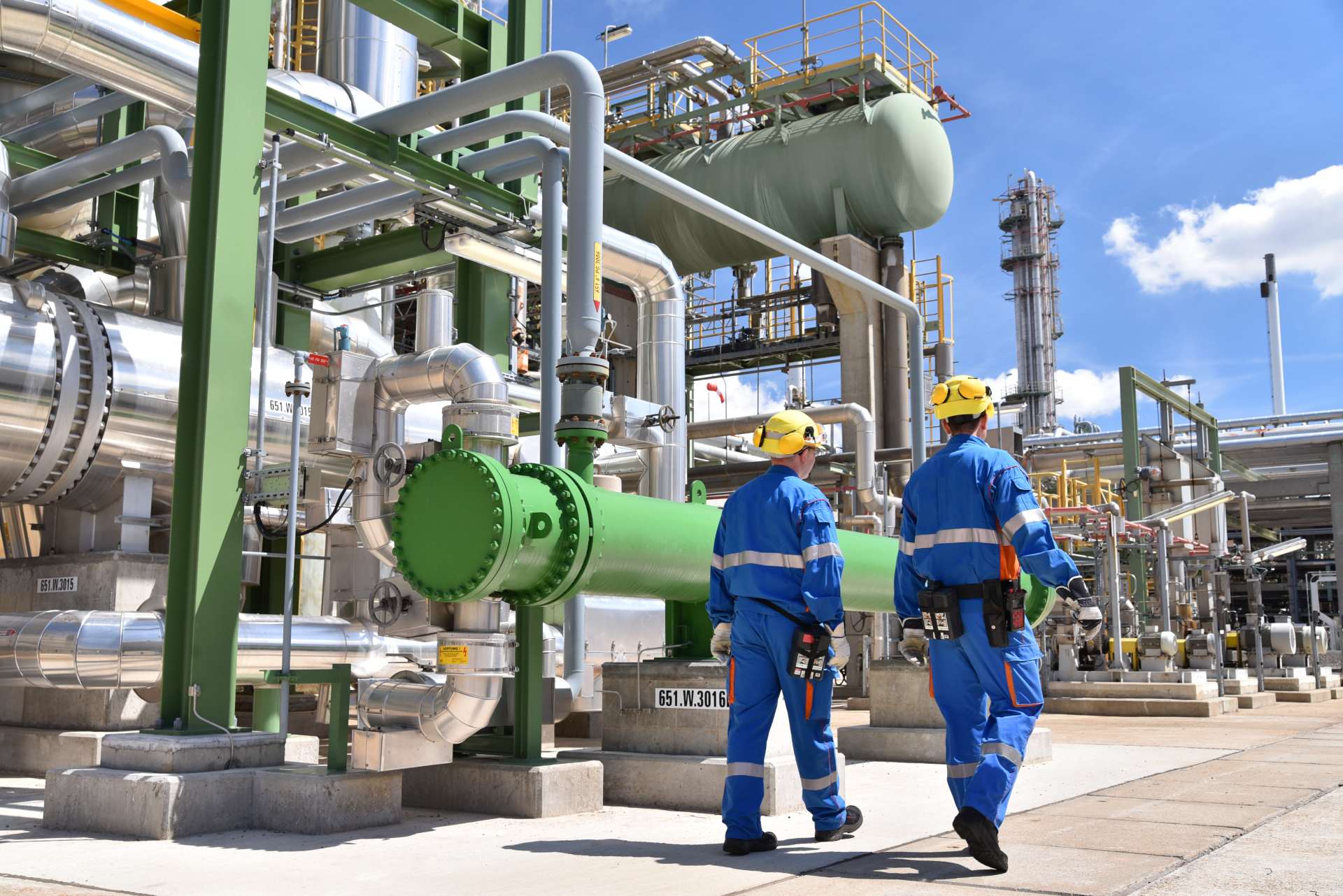 Industrial plant
