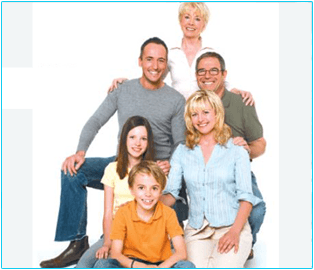 Family with Healthy Teeth
