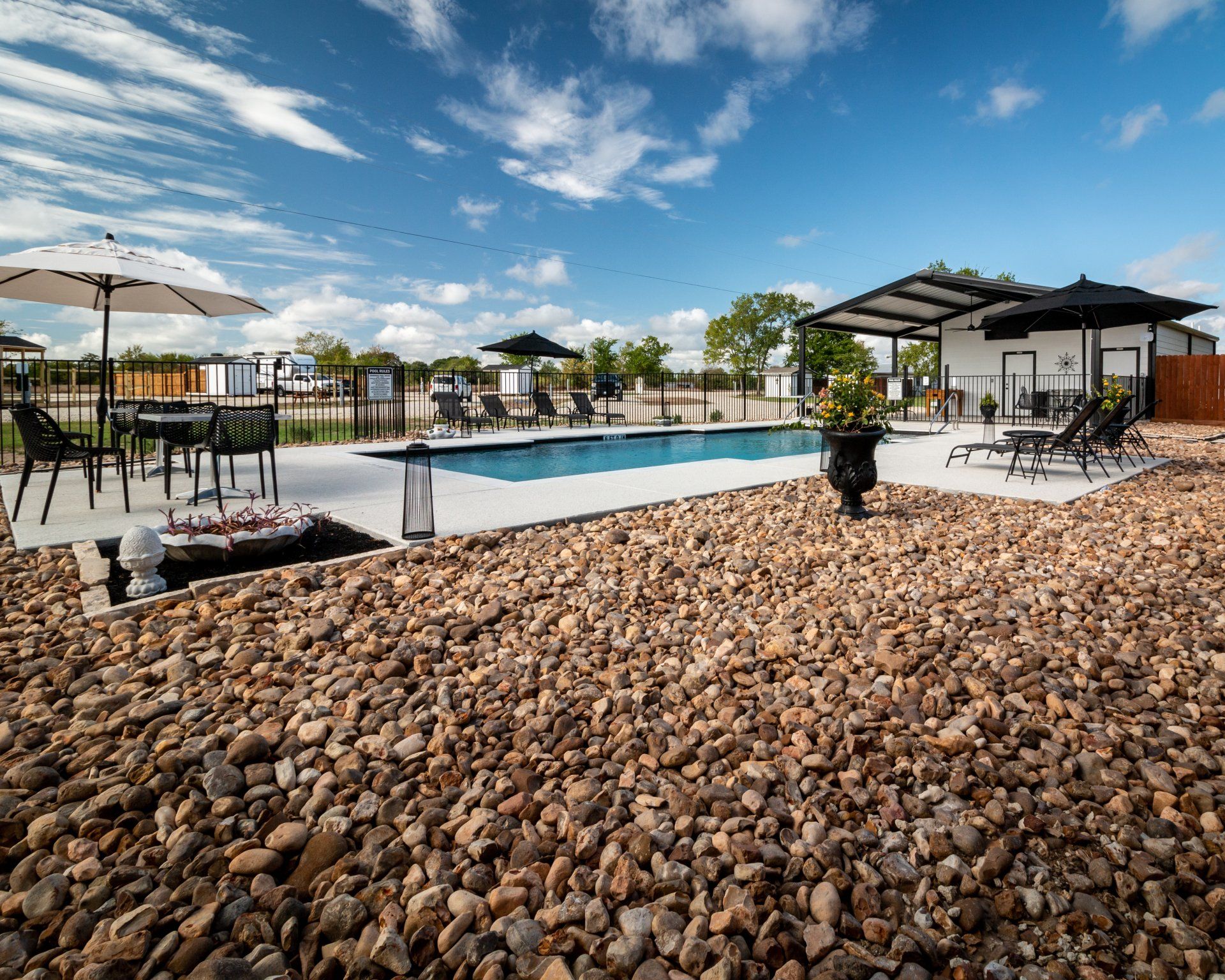 Short & Long Term Luxury RV Park
115 Three Hills Rd. Huntsville, Texas  