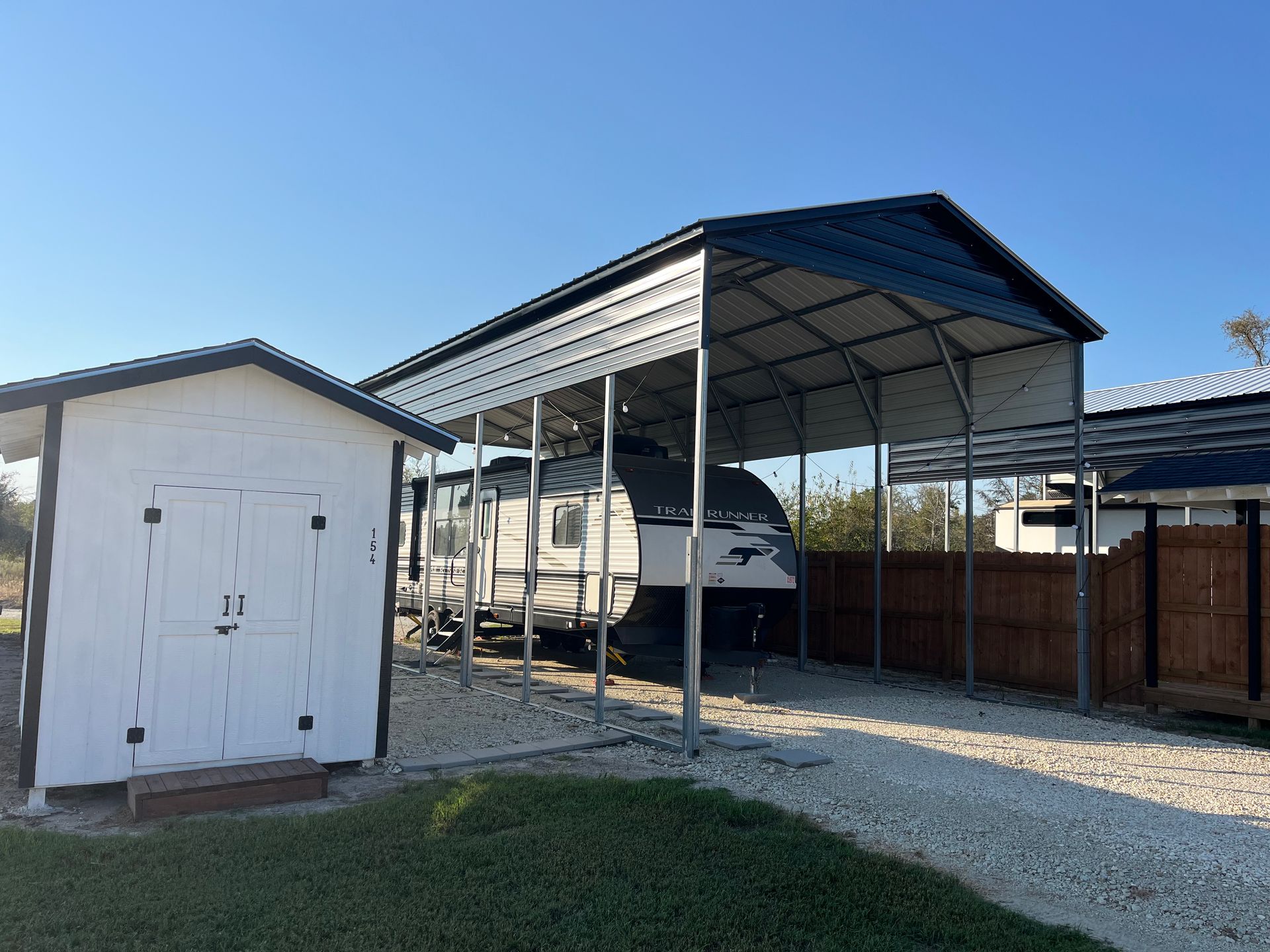 Covered Awnings