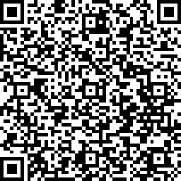 A black and white qr code on a white background.