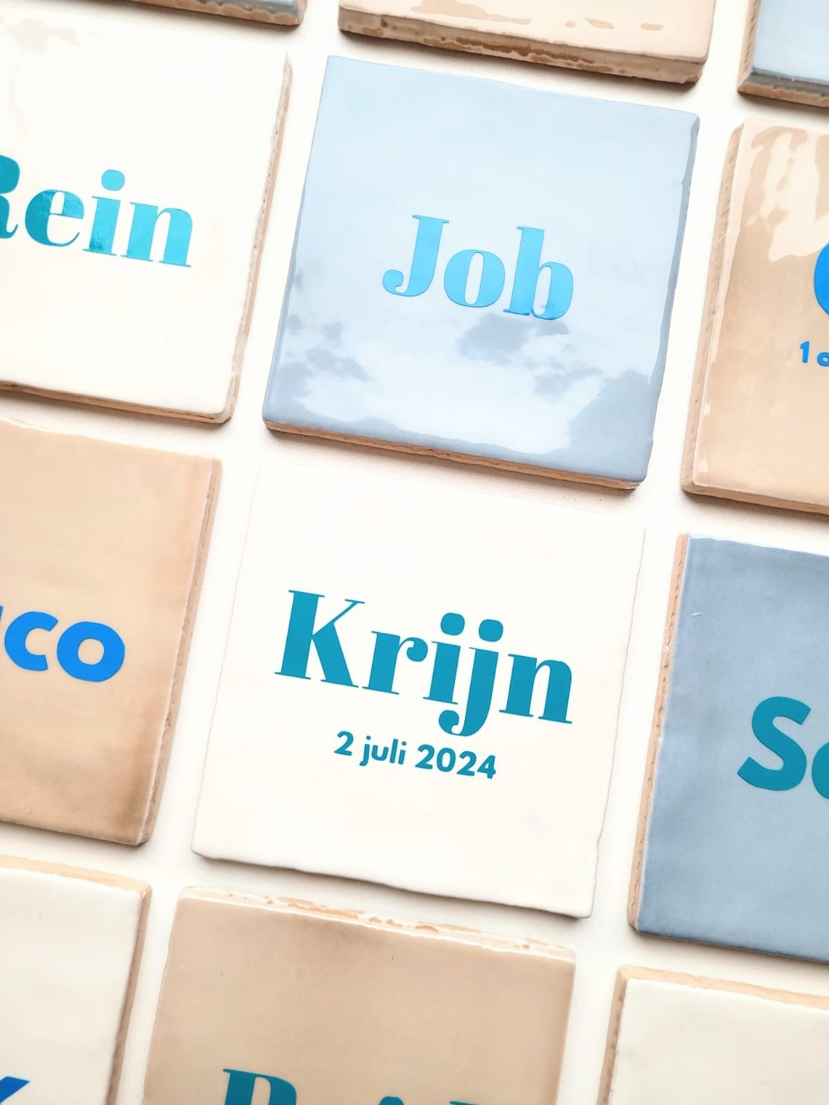 Gepersonaliseerde tegel