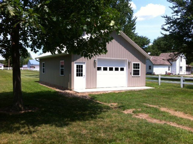 New Garage Build - Akron, IN - O & R Buildings LLC