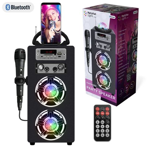 party lights karaoke speaker